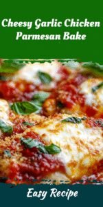 Cheesy Garlic Chicken Parmesan Bake