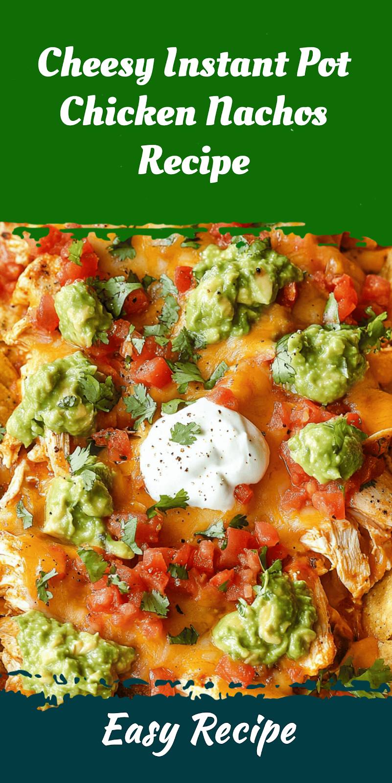 Cheesy Instant Pot Chicken Nachos Recipe