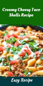 Creamy Cheesy Taco Shells Recipe