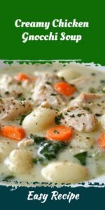 Creamy Chicken Gnocchi Soup