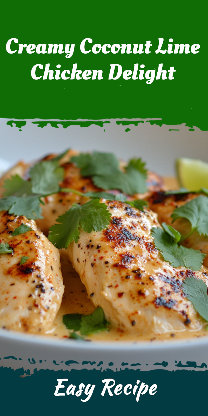 Creamy Coconut Lime Chicken Delight