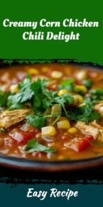 Creamy Corn Chicken Chili Delight