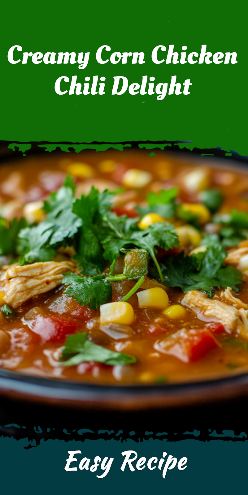 Creamy Corn Chicken Chili Delight