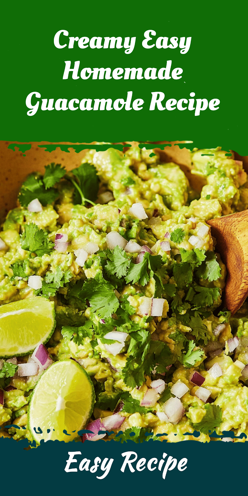 Creamy Easy Homemade Guacamole Recipe