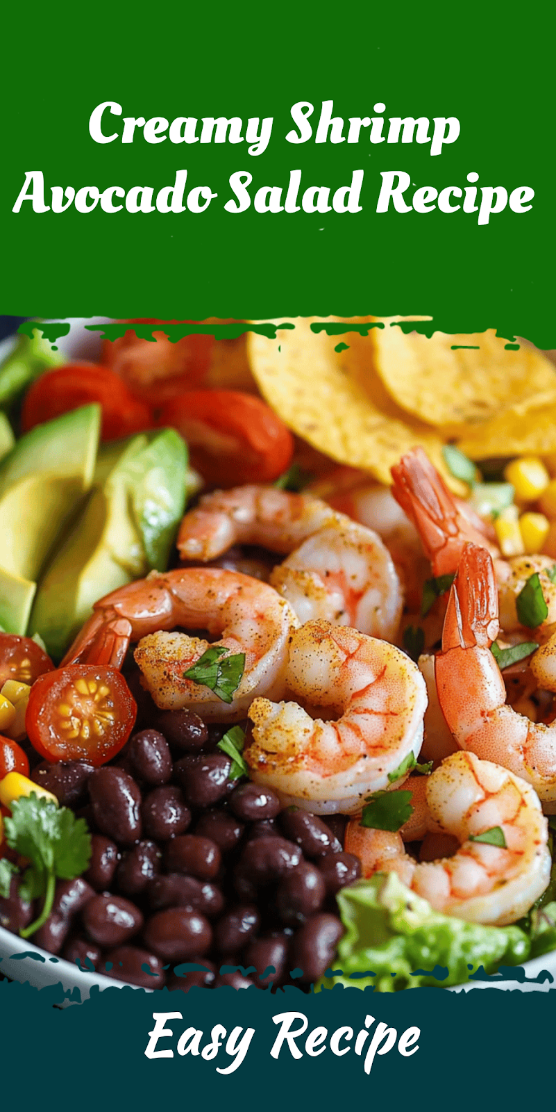 Creamy Shrimp Avocado Salad Recipe