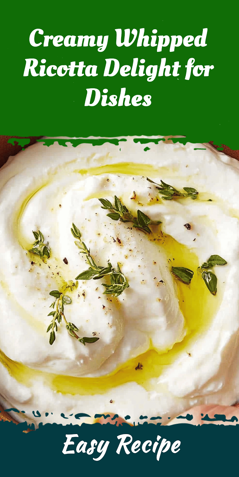 Creamy Whipped Ricotta Delight for Dishes