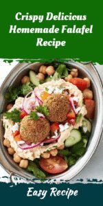 Crispy Delicious Homemade Falafel Recipe