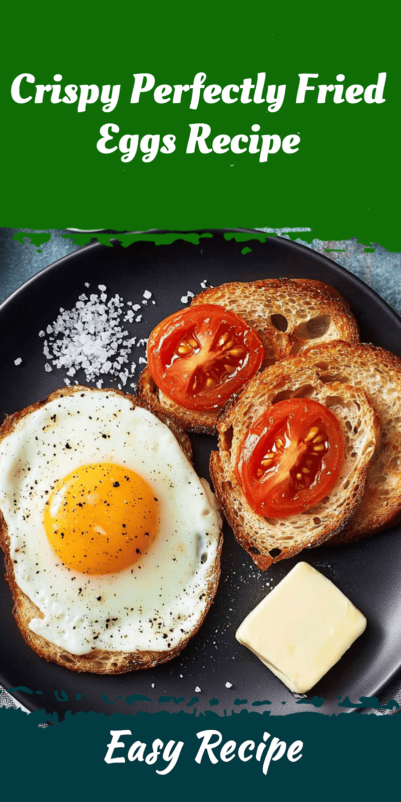Crispy Perfectly Fried Eggs Recipe