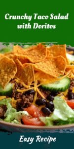 Crunchy Taco Salad with Doritos