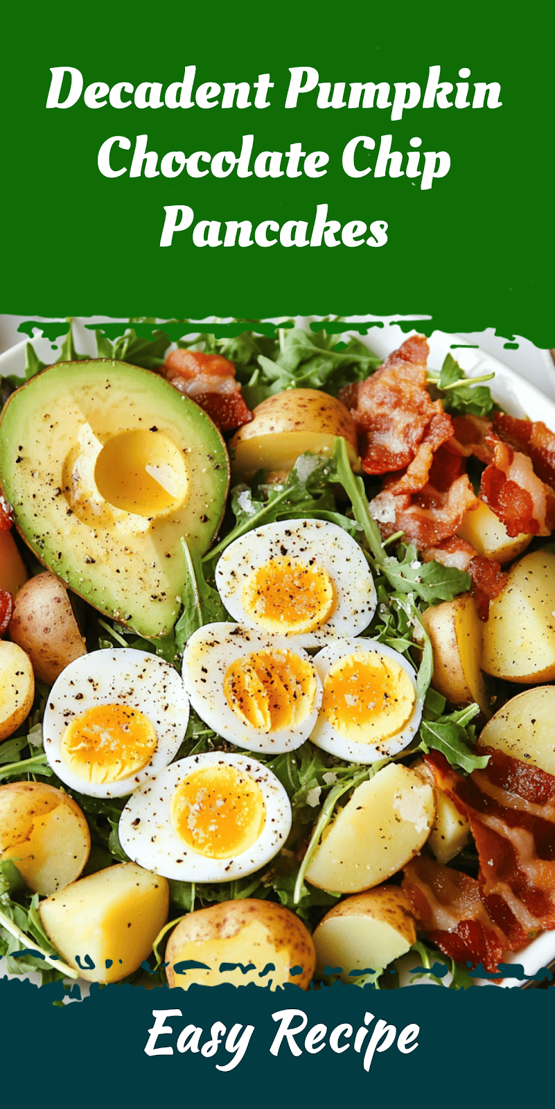 Decadent Pumpkin Chocolate Chip Pancakes