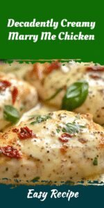 Decadently Creamy Marry Me Chicken