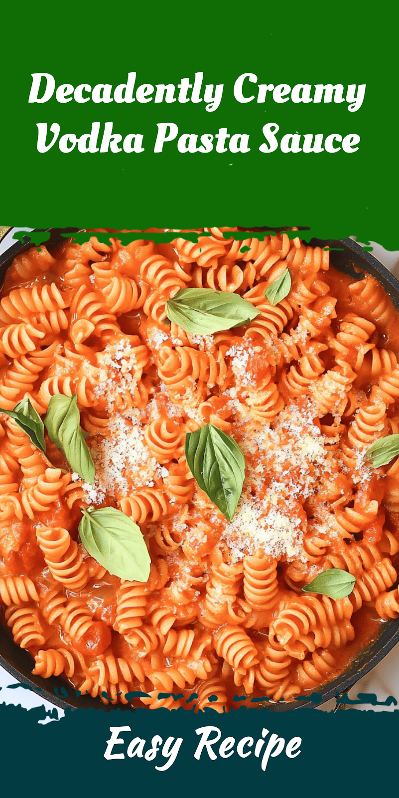 Decadently Creamy Vodka Pasta Sauce
