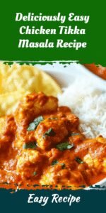 Deliciously Easy Chicken Tikka Masala Recipe