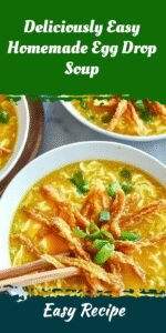 Deliciously Easy Homemade Egg Drop Soup