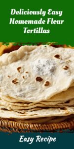 Deliciously Easy Homemade Flour Tortillas