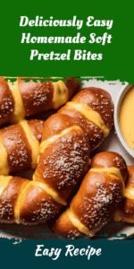 Deliciously Easy Homemade Soft Pretzel Bites