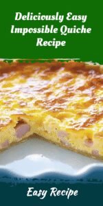 Deliciously Easy Impossible Quiche Recipe