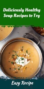 Deliciously Healthy Soup Recipes to Try