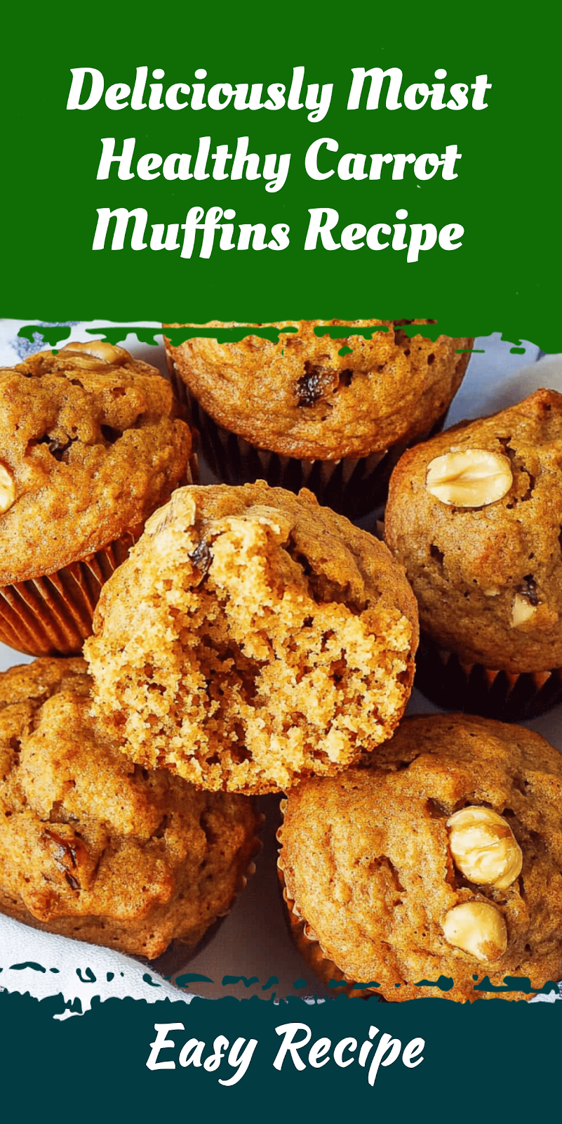 Deliciously Moist Healthy Carrot Muffins Recipe