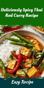 Deliciously Spicy Thai Red Curry Recipe