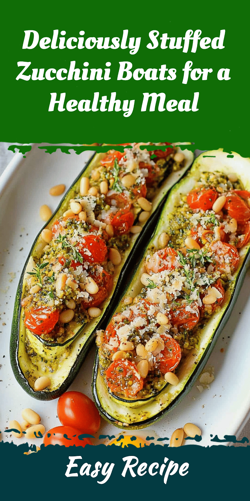 Deliciously Stuffed Zucchini Boats for a Healthy Meal