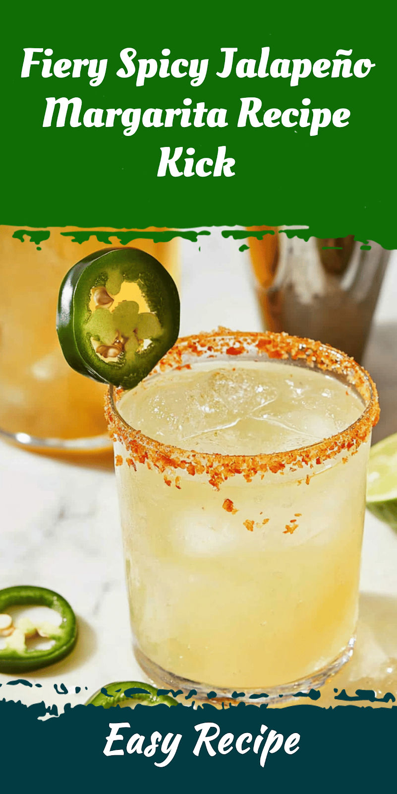 Fiery Spicy Jalapeño Margarita Recipe Kick