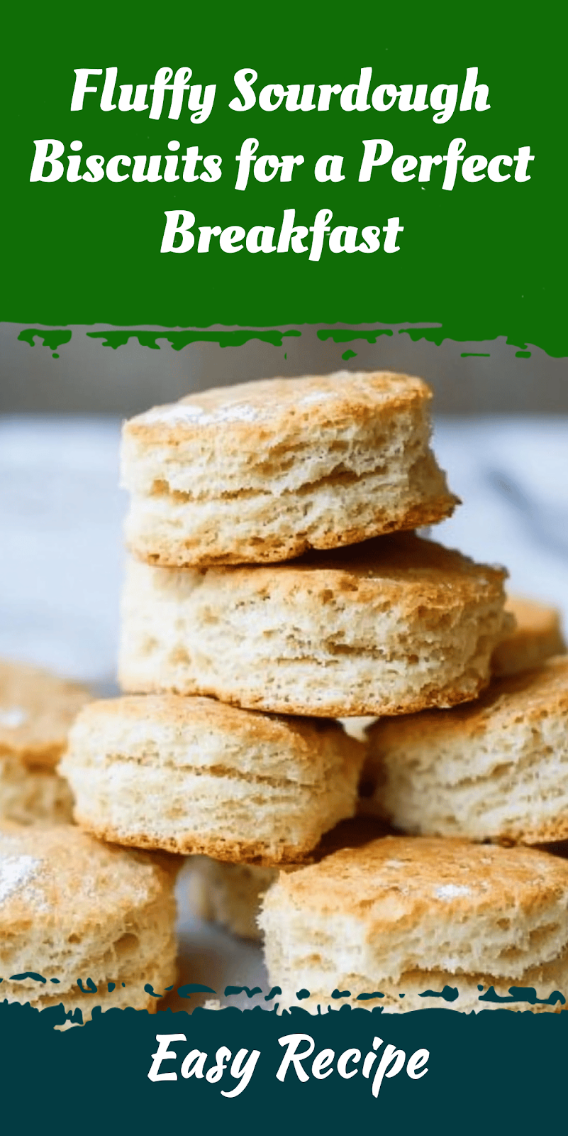 Fluffy Sourdough Biscuits for a Perfect Breakfast