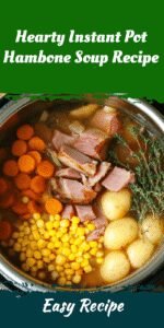 Hearty Instant Pot Hambone Soup Recipe