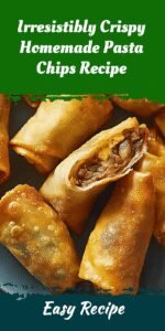 Irresistibly Crispy Homemade Pasta Chips Recipe