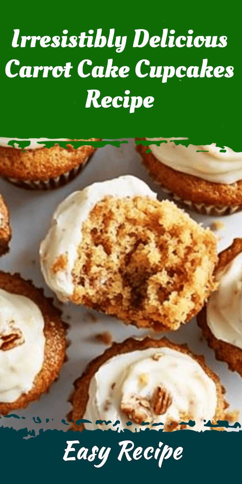 Irresistibly Delicious Carrot Cake Cupcakes Recipe