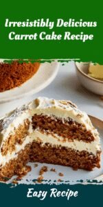 Irresistibly Delicious Carrot Cake Recipe