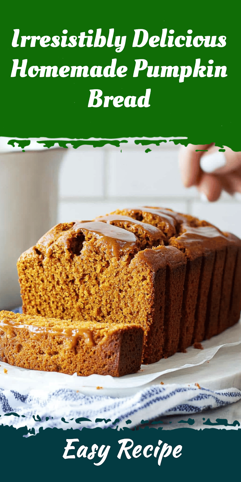 Irresistibly Delicious Homemade Pumpkin Bread