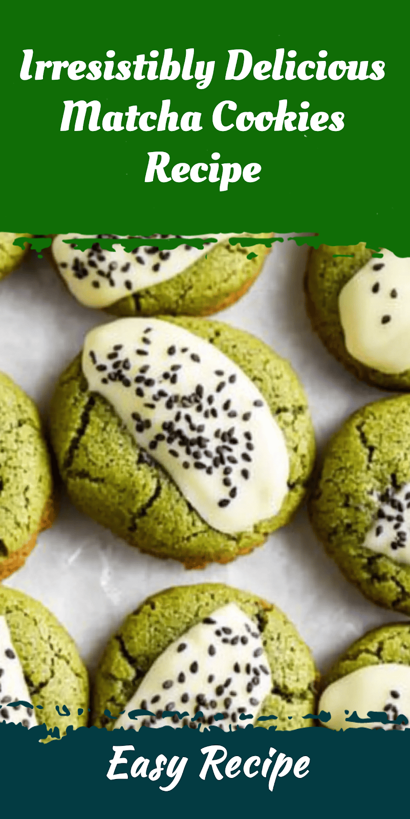 Irresistibly Delicious Matcha Cookies Recipe