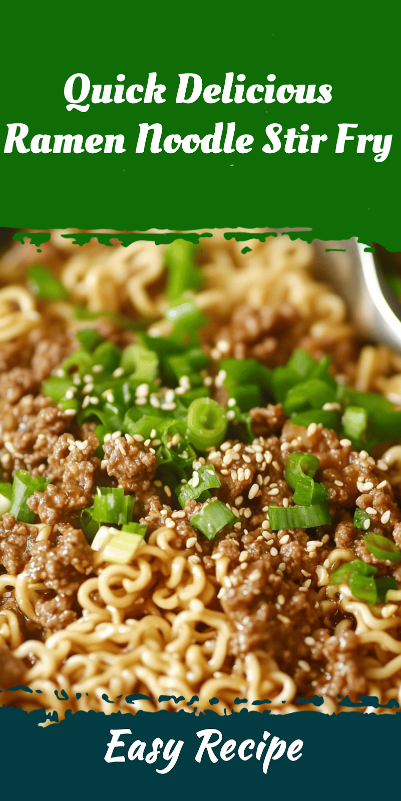 Quick Delicious Ramen Noodle Stir Fry