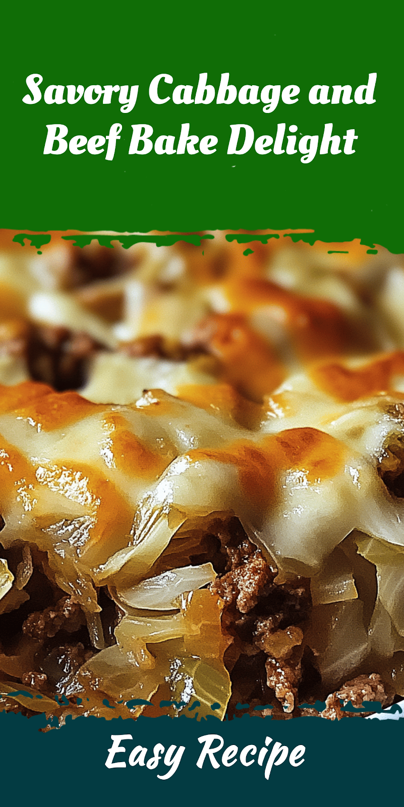 Savory Cabbage and Beef Bake Delight