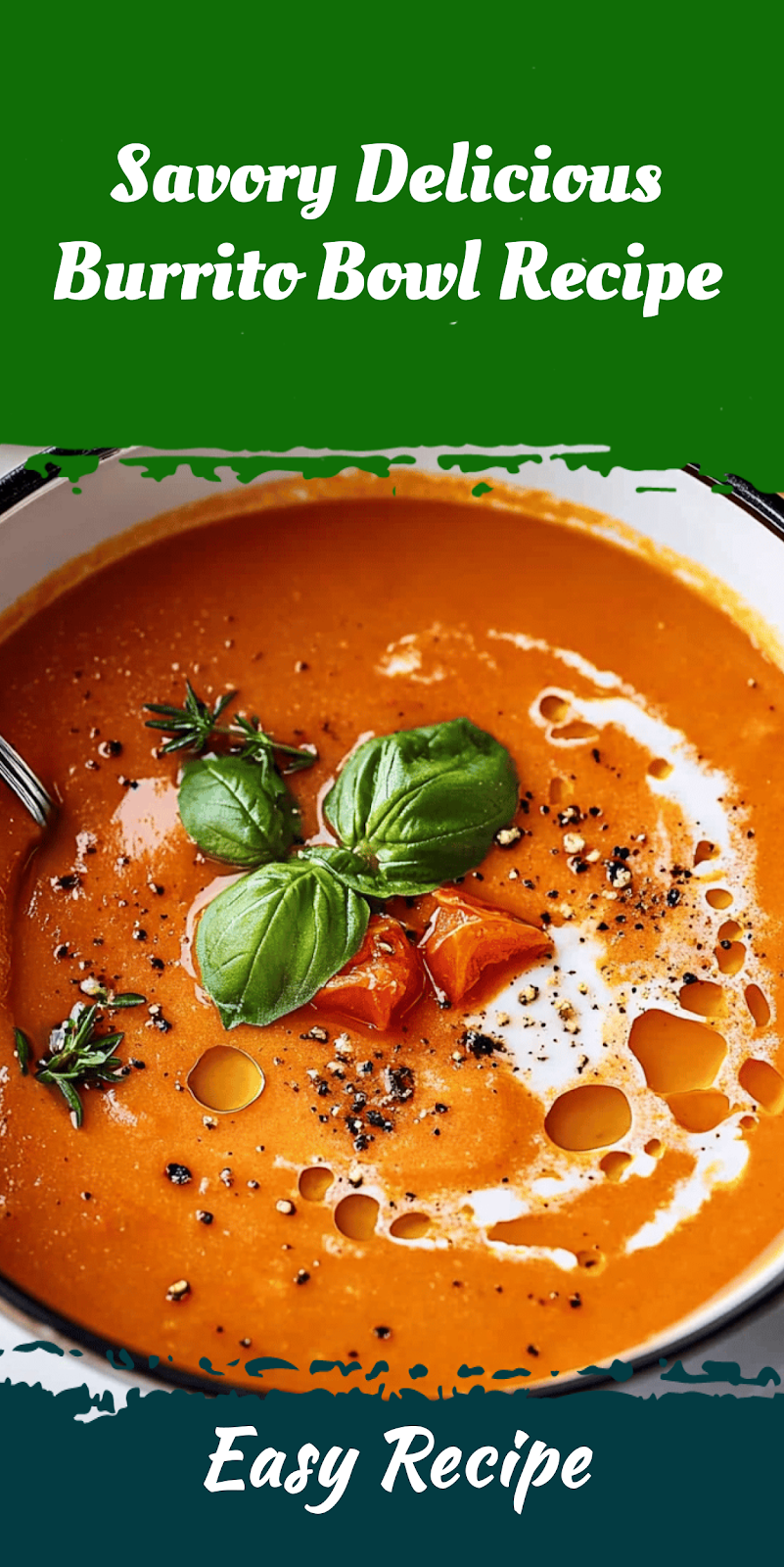 Savory Delicious Burrito Bowl Recipe