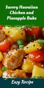 Savory Hawaiian Chicken and Pineapple Bake