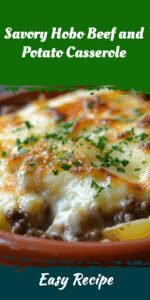 Savory Hobo Beef and Potato Casserole