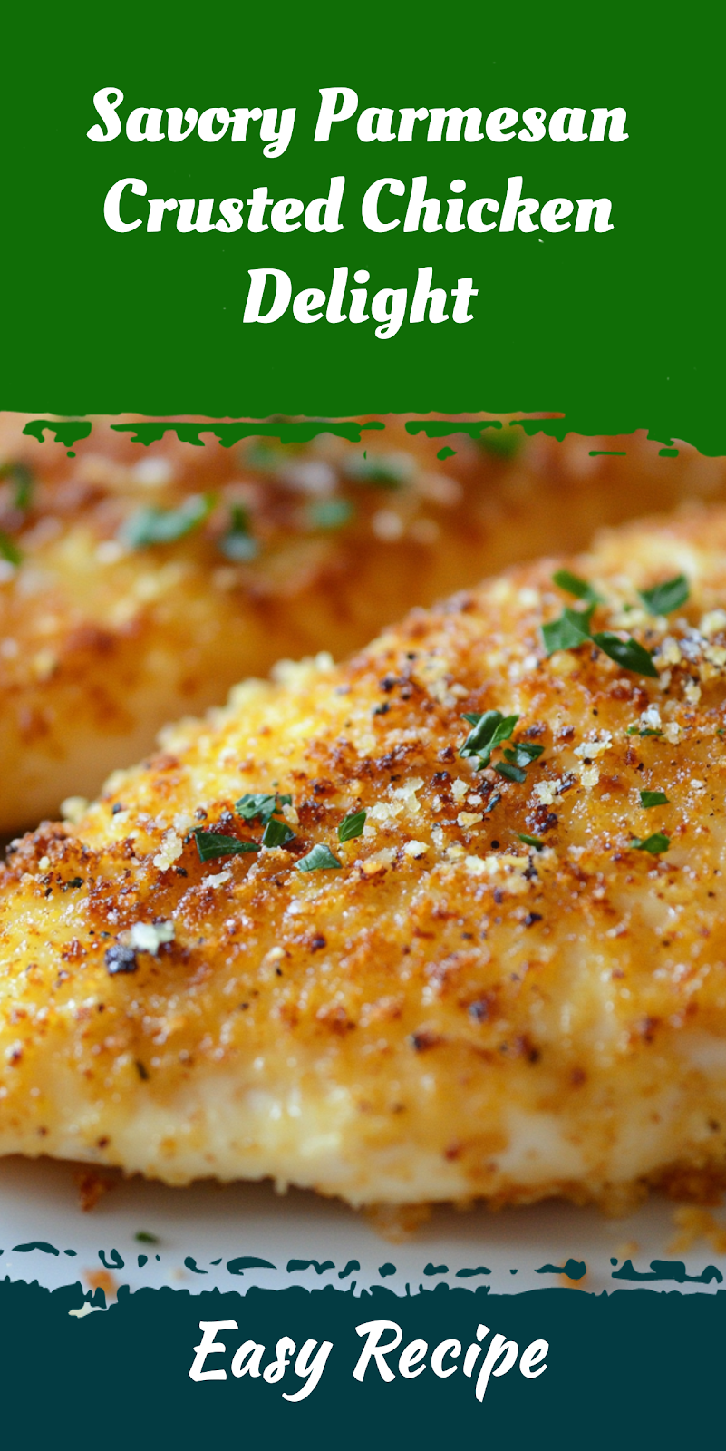 Savory Parmesan Crusted Chicken Delight
