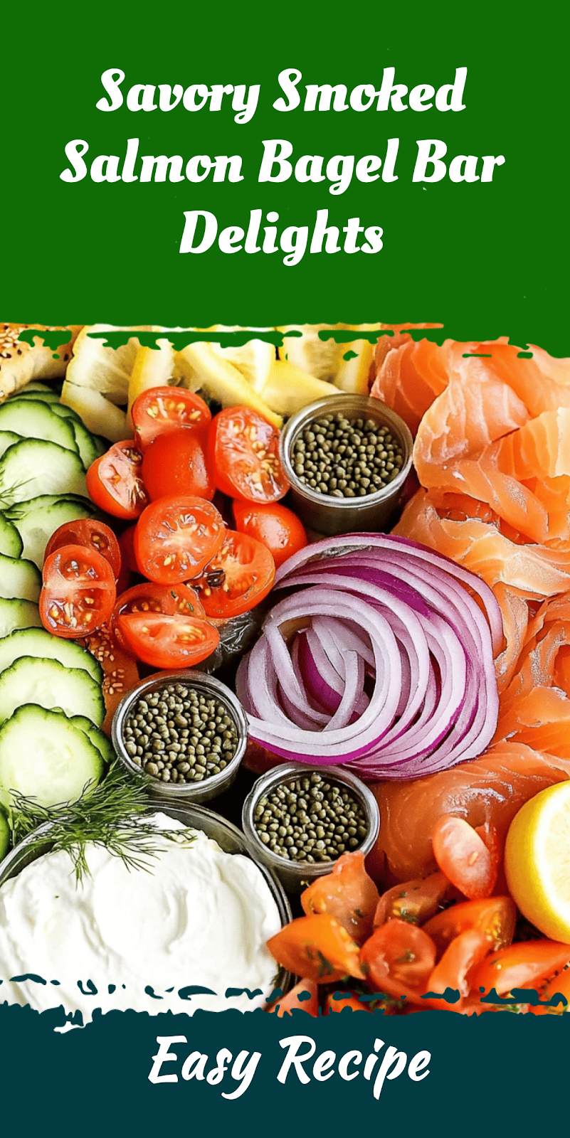 Savory Smoked Salmon Bagel Bar Delights