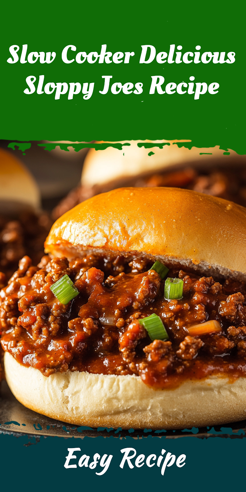 Slow Cooker Delicious Sloppy Joes Recipe