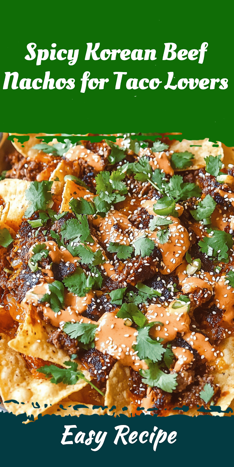 Spicy Korean Beef Nachos for Taco Lovers