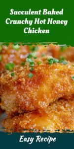 Succulent Baked Crunchy Hot Honey Chicken