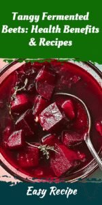 Tangy Fermented Beets: Health Benefits & Recipes