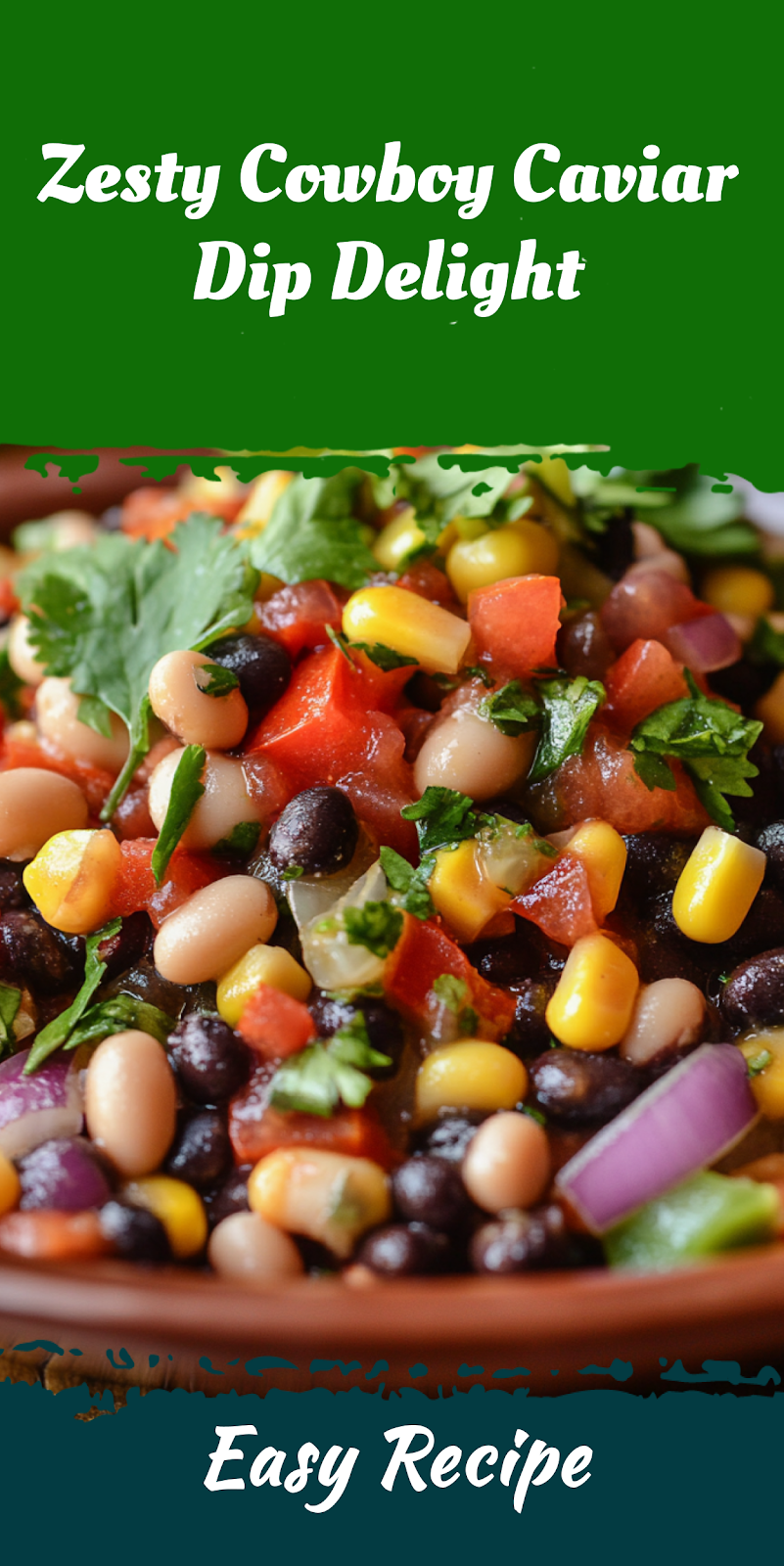 Zesty Cowboy Caviar Dip Delight