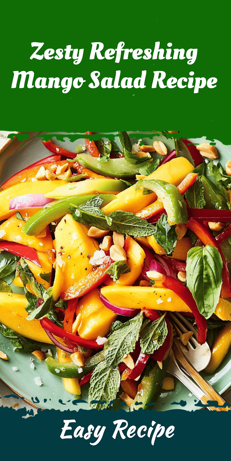Zesty Refreshing Mango Salad Recipe
