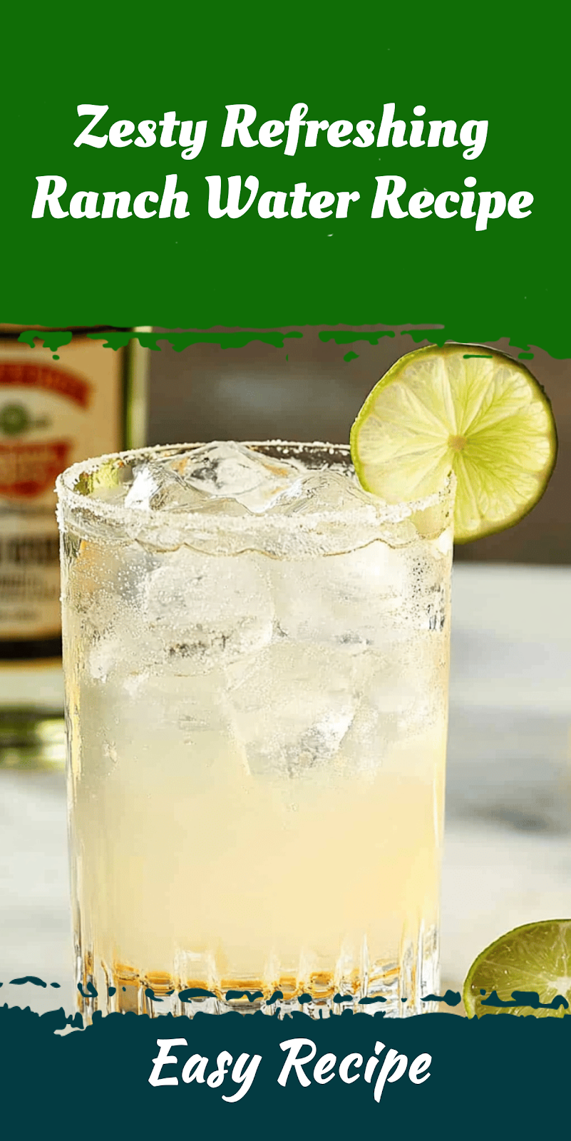 Zesty Refreshing Ranch Water Recipe