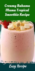 Creamy Bahama Mama Tropical Smoothie Recipe
