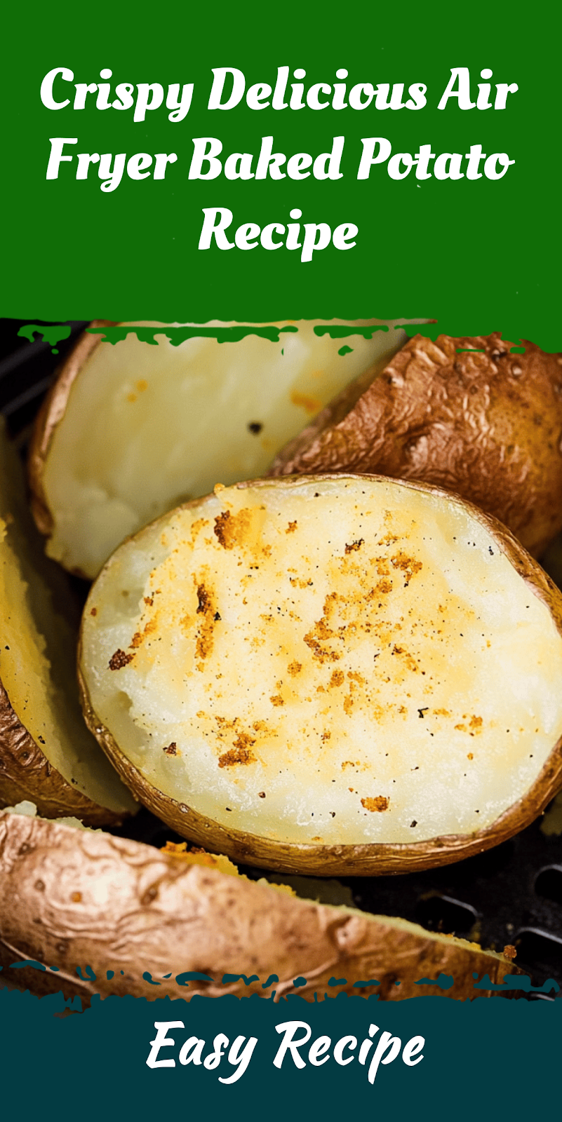 Crispy Delicious Air Fryer Baked Potato Recipe