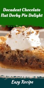 Decadent Chocolate Nut Derby Pie Delight
